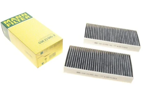 Фільтр салону BMW 2 (F44/F45/F46) 14-16/X1 (F48) 15-16/i3 (I01)/Mini Mini 13-16 (к-кт 2шт) (UA63 MANN CUK 23 005-2