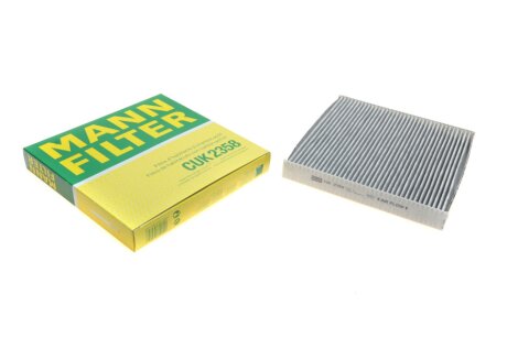 Фільтр салону HONDA ACCORD VIII, IX 03-, CR-V III, IV 07- вугільний MANN CUK 2358