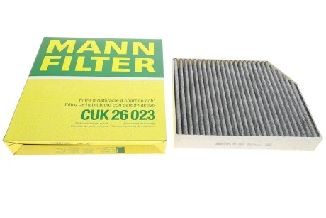 Фільтр салону MB C-class (W 205) 14-/E-class (W213) 16- (вугільний) -FILTER UA63 MANN CUK 26 023