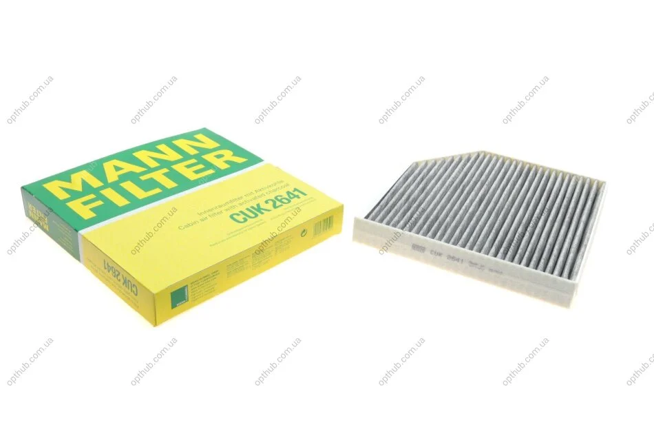 Фільтр салону Audi A6/A7/A8 10- (вугільний) -FILTER UA63 MANN CUK 2641 (фото 1)