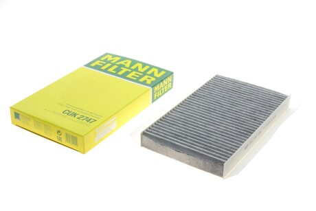 Фільтр салону Land Rover Discovery 04-/Range Rover Sport 3.0-5.0 05- (вугільний) -FILTER UA63 MANN CUK 2747