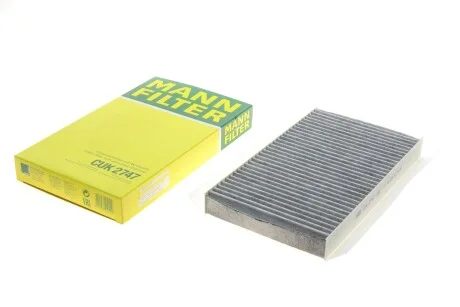 Фільтр салону Land Rover Discovery 04-/Range Rover Sport 3.0-5.0 05- (вугільний) -FILTER UA63 MANN CUK 2747