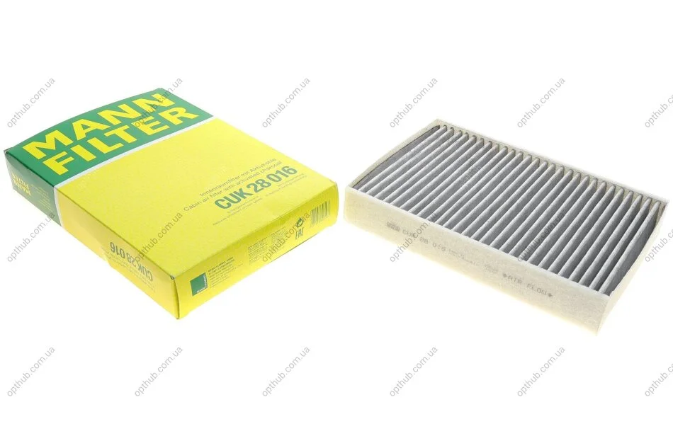Фильтр салона угольный LAND ROVER CUK28016 MANN CUK 28 016 (фото 1)