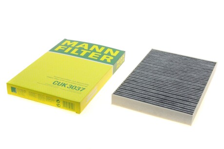 Фільтр салону Audi A4/A6 1.6-4.2 97-05 (вугільний) -FILTER UA63 MANN CUK 3037
