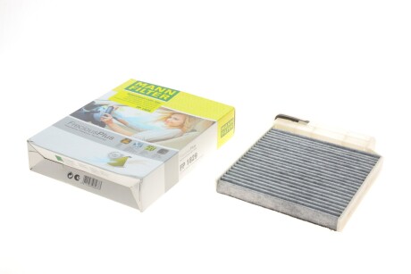 Фільтр салону Renault Clio/Dacia Logan 04- (вугільний) (антибактеріальний) -FILTER UA63 MANN FP 1829