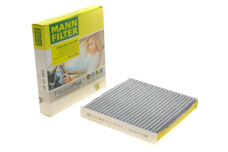 Фільтр салону Honda HR-V 15-/ Jazz 08- (вугільний/антибактеріальний) -FILTER (opt-om) MANN FP 21 003