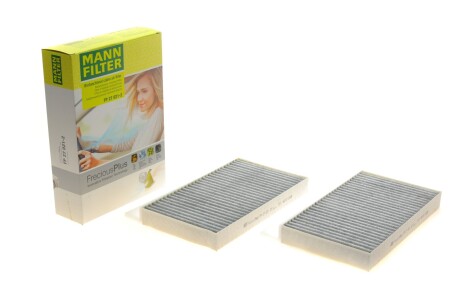 Фильтр салона (к-кт) -FILTER MANN FP 27 021-2