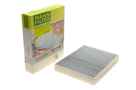 Фільтр салону Porsche Cayenne/VW Touareg 3.0D-4.8 10- (вугільний) (антиалергенний) (opt-om) MANN FP 2847/1