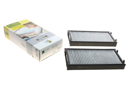 Фільтр салону BMW X5 (E70)/ X6 (E71/E72) 08- (к-кт 2 шт.) (вугільний/антибактеріальний) UA63 MANN FP 2941-2