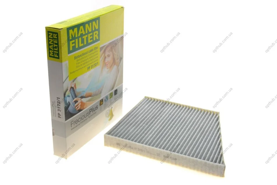 Фільтр салону -FILTER MANN FP 3172/1 (фото 1)