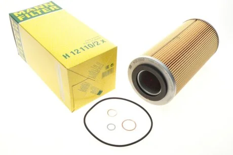 Фильтр масляный (смен.элем.) MB (TRUCK) (пр-во) H12110/2X MANN H 12 110/2 X