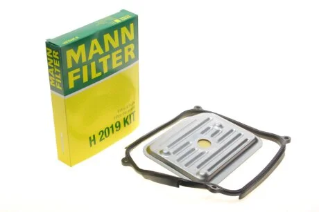 Фільтр масляний АКПП VW GOLF III, IV 91-06, SKODA OCTAVIA I з прокладкою (вир-во) H2019KIT MANN H 2019 KIT