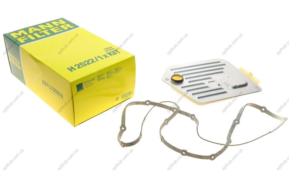 Комплект гідравлічного фільтра АКПП -FILTER MANN H 2522/1 X KIT (фото 1)