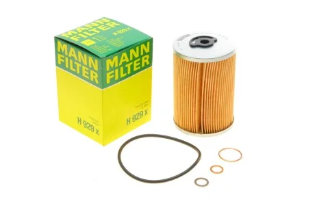 Фільтр масляний MB S-class (W116/W126) -91 (M100/M110/M116) -FILTER UA63 MANN H 929 X