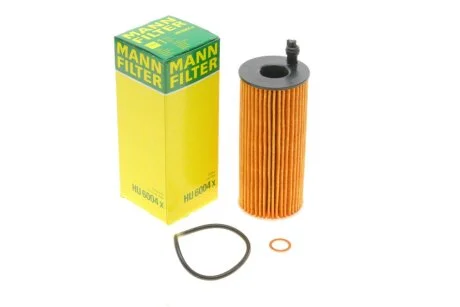 Фільтр масляний двигуна (вир-во) HU6004X MANN HU 6004 X