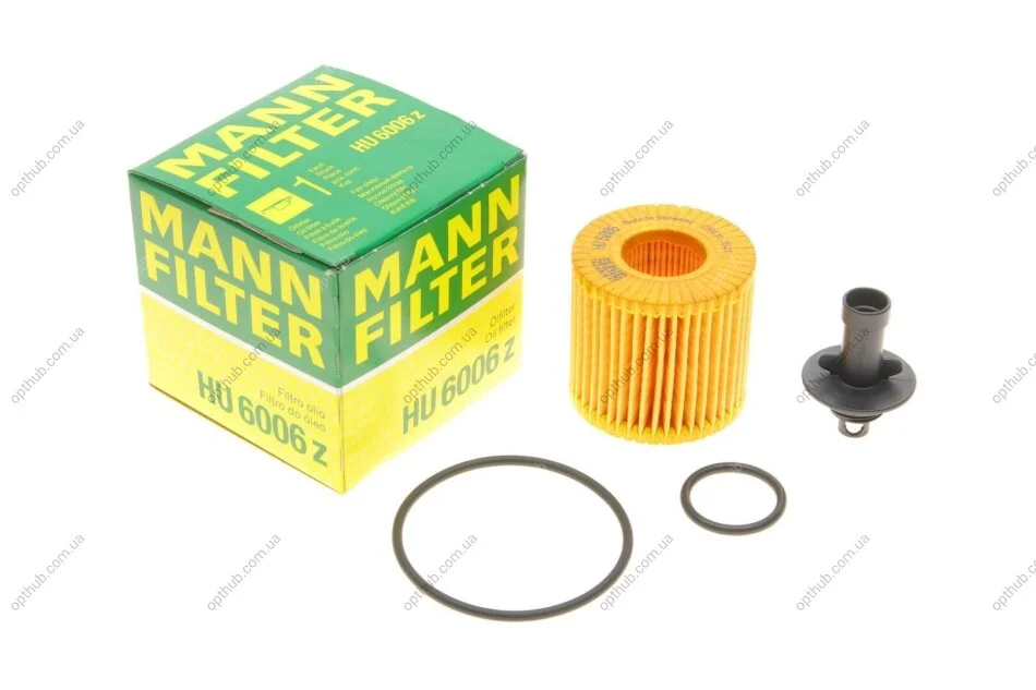 Фильтр масляный двигателя (пр-во) HU6006Z MANN HU 6006 Z (фото 1)