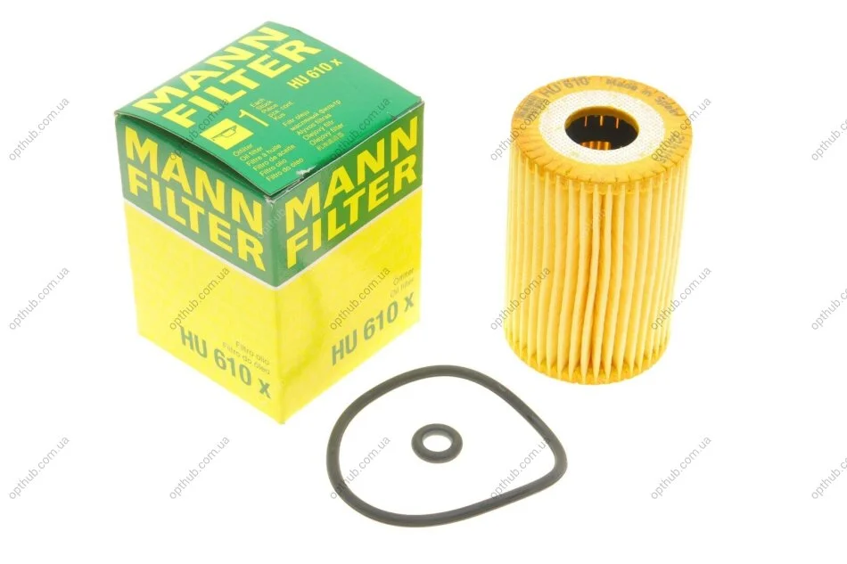 Фільтр масляний MB (W168) (бензин) -FILTER UA63 MANN HU 610 X (фото 1)