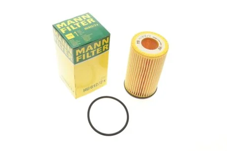 Фільтр масляний двигуна OPEL ASTRA G, H, J 98-, VECTRA C 1.8 06- (вир-во) HU612/2X MANN HU 612/2 X