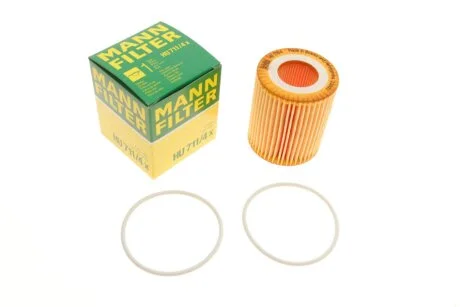 Фильтр масляный двигателя (пр-во) HU711/4X MANN HU 711/4 X