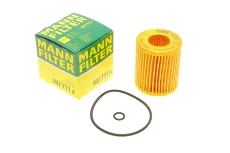 Фильтр масляный двигателя (пр-во) HU711X MANN HU 711 X