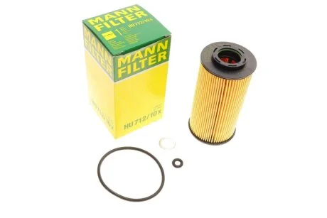 Фильтр масляный двигателя (пр-во) HU712/10X MANN HU 712/10 X