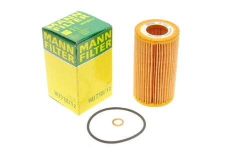 Фільтр масляний BMW 3 (E46)/ 5 (E39) 00-05 M47 D20 -FILTER (opt-om) MANN HU 718/1 Z