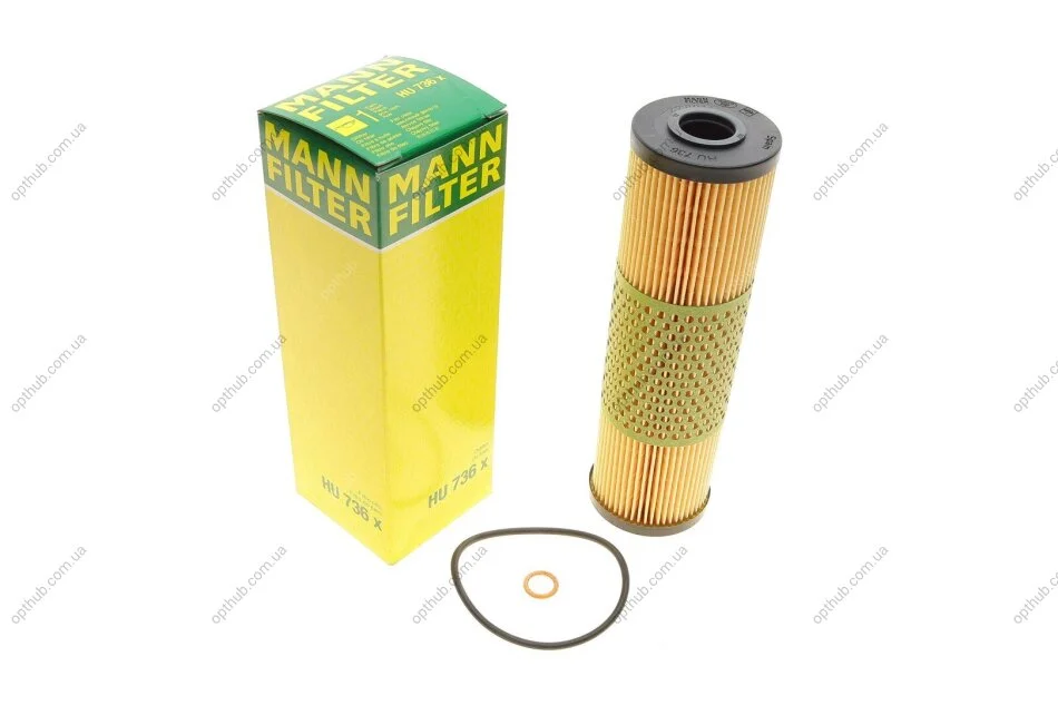 Фільтр масляний MB S-class (W140) 91-98 M120 -FILTER UA63 MANN HU 736 X (фото 1)