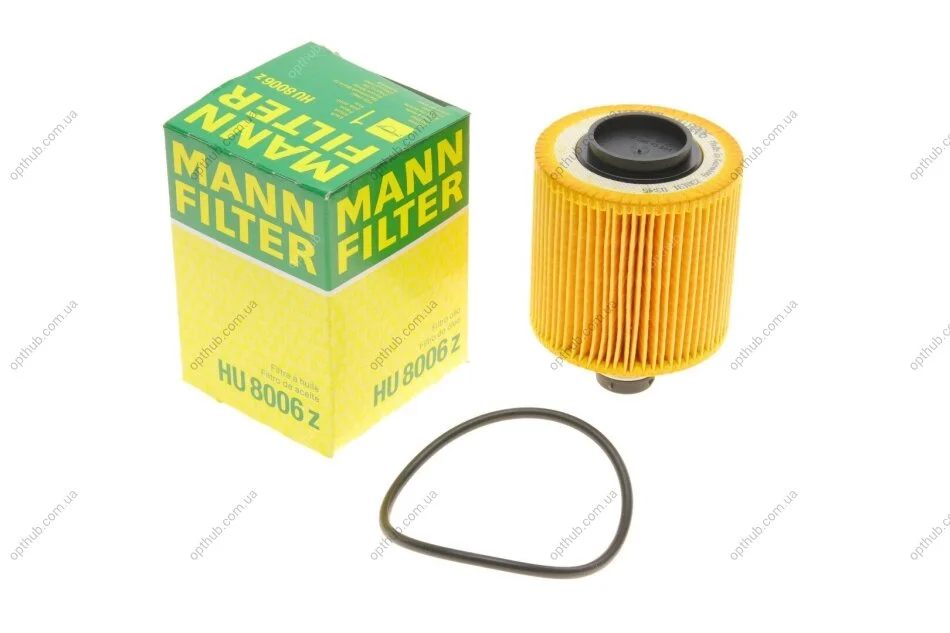 Фильтр масляный двигателя FIAT (пр-во) HU8006Z MANN HU 8006 Z (фото 1)