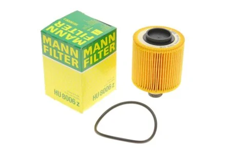 Фильтр масляный двигателя FIAT (пр-во) HU8006Z MANN HU 8006 Z