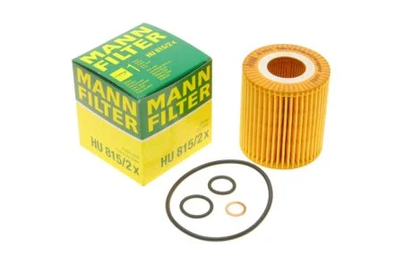Фильтр масляный двигателя (пр-во) HU815/2X MANN HU 815/2 X