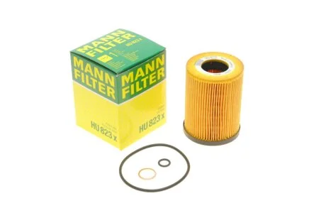 Фільтр масляний двигуна (вир-во) HU823X MANN HU 823 X