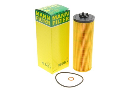Фільтр масляний VW Passat/Audi A4/A6 2.5 TDI 97-05 -FILTER UA63 MANN HU 842 X