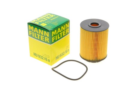Фільтр масляний двигуна HU932/6N MANN HU 932/6 N