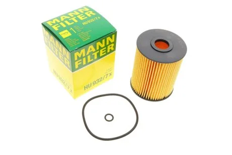Фільтр масляний двигуна (вир-во) HU932/7X MANN HU 932/7 X