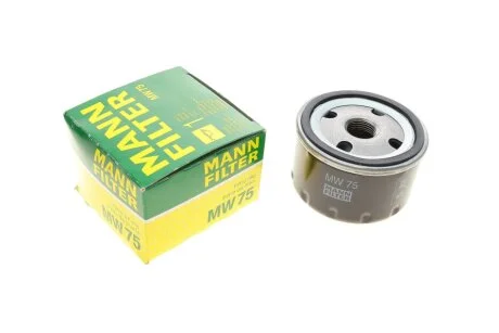 Фильтр масляный BMW i3 (I01) 13- W20K06A/IB1P25B -FILTER MW 75 (opt-om) MANN MW75