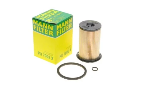 Фільтр паливний FORD FOCUS II, MONDEO IV 1.8 TDCI 05- (вир-во) PU7002x MANN PU 7002 X