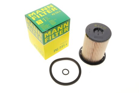 Фільтр паливний Renault Trafic/Master 1.9-2.5DCi 00- -FILTER UA63 MANN PU 731 X