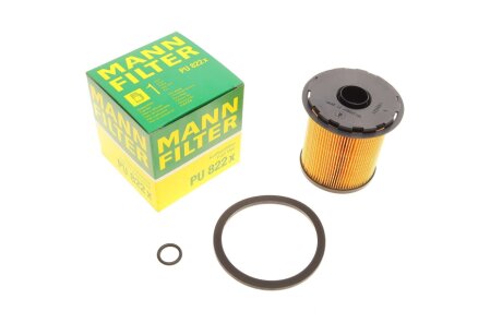 Фільтр паливний Renault Kangoo 1.9D 96- -FILTER UA63 MANN PU 822 X