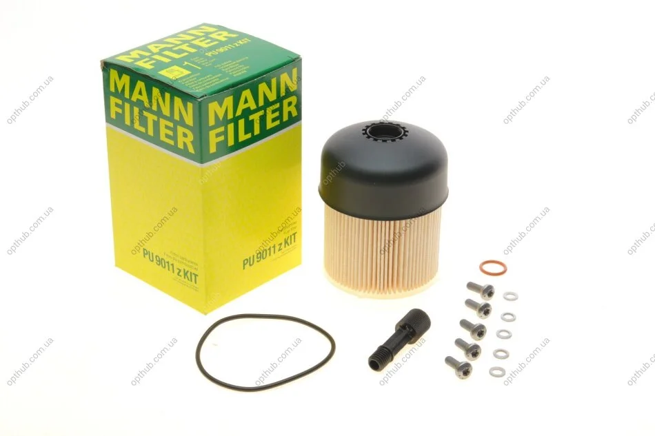 Фільтр паливний DACIA DUSTER, RENAULT KANGOO 1.5 Dci 10- (вир-во) PU9011zKIT MANN PU 9011 Z KIT (фото 1)