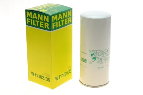 Фильтр масляный (пр-во) W11102/35 MANN W 11 102/35