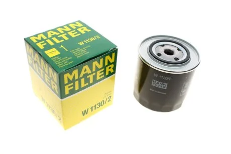 Фільтр масляний Audi 100 2.5TDI 93-94/Audi A6 2.5TDI АКПП 94-97 -FILTER UA63 MANN W 1130/2