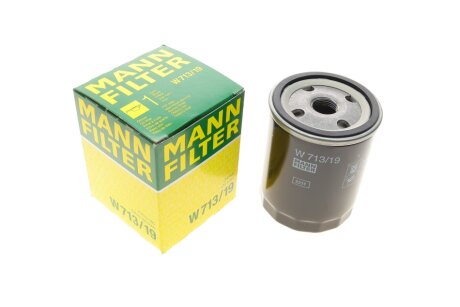 Фільтр масляний двигуна W713/19 MANN W 713/19