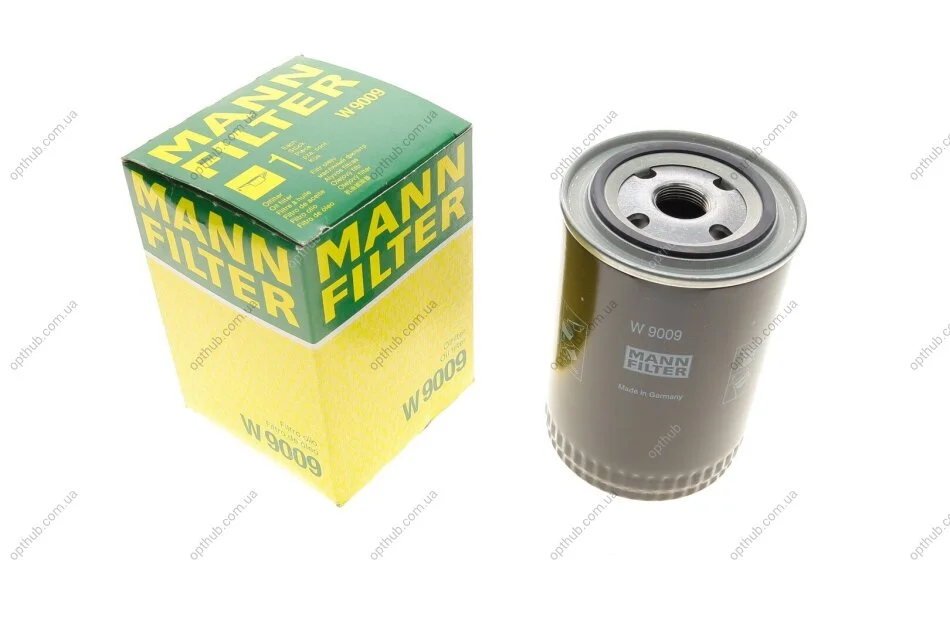 Фільтр масляний двигуна (вир-во) W9009 MANN W 9009 (фото 1)