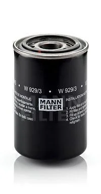 Фільтр масла MANN W 929/3 (фото 1)