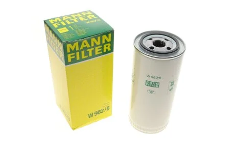 Фильтр масляный (пр-во) W962/8 MANN W 962/8