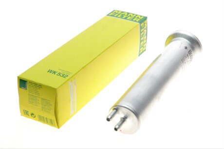 Фільтр паливний BMW 5 (E39)/7 (E38)/X5 (E53) 2.2-4.6 96-06 (M54/M62) -FILTER UA63 MANN WK 532