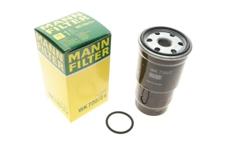Фильтр топливный Toyota RAV4 00-/Hilux 97-05/Corolla 2.0-2.4 D 00-09 (с прокладкой) -FILTER UA63 MANN WK 720/2 X