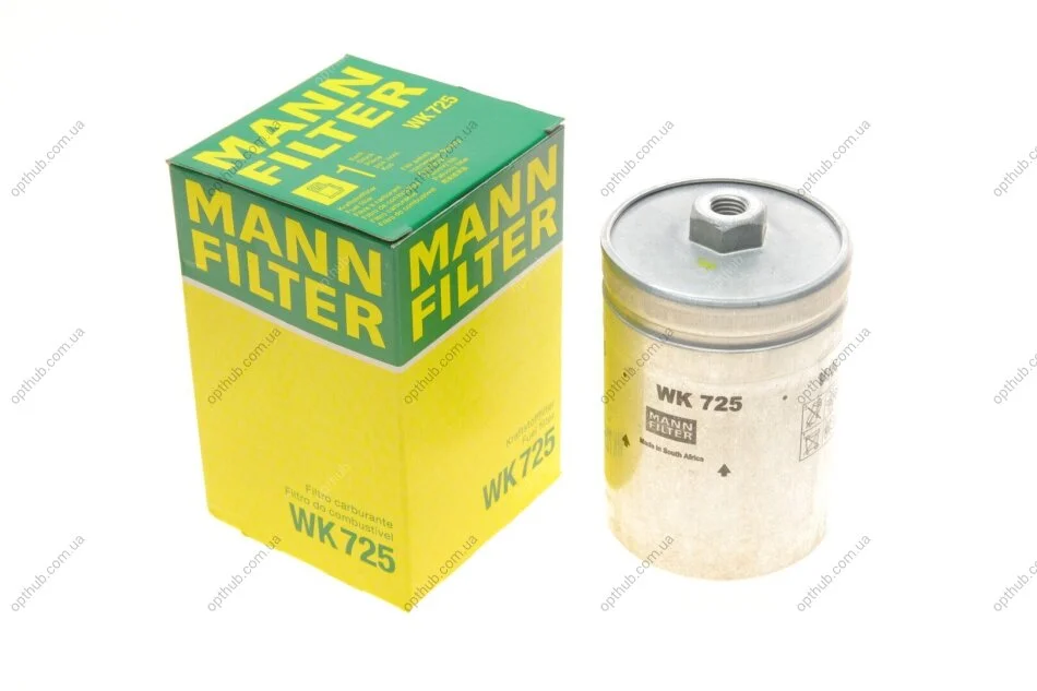 Фільтр паливний Audi A4/A6/A8/VW Passat 1.6-6.0 88-10 -FILTER UA63 MANN WK 725 (фото 1)