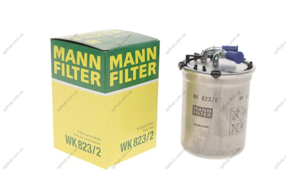 Фильтр топливный Skoda Fabia/Roomster/VW Polo 1.4/1.6TDI 05- -FILTER UA63 MANN WK 823/2 (фото 1)