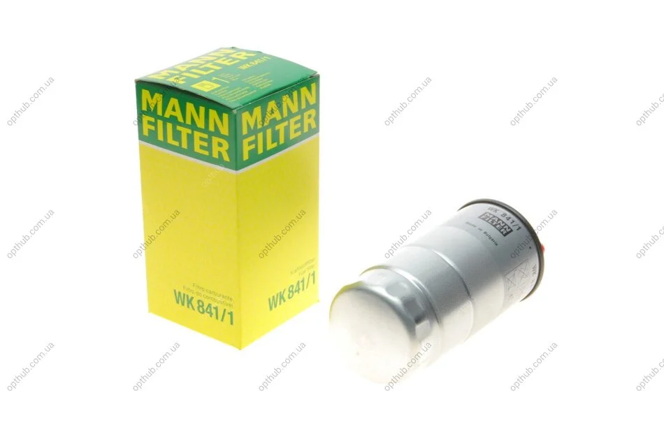 Фильтр топливный BMW 3 (E46)/5 (E39)/X5 (E53) 2.0D/2.5D/3.0D 98-12 M57 -FILTER (opt-om) MANN WK 841/1 (фото 1)